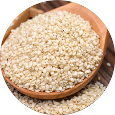 Hulled Sortex Sesame Seeds